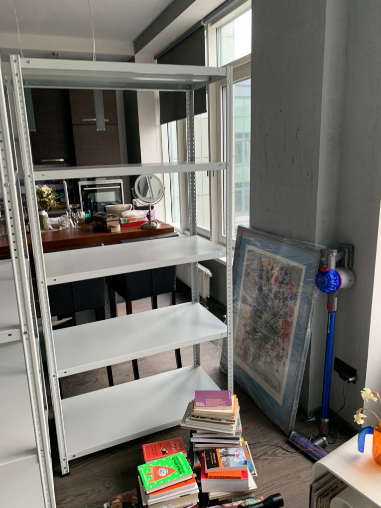 Стеллаж металлический Титан МС-500 2000х1000х400 5 полок купить в Краснодаре