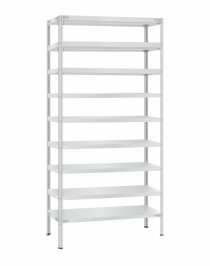 Стеллаж металлический Титан МС-500 2300х1000х600 9 полок Стеллаж металлический Титан МС-500 2300х1000х600 9 полок