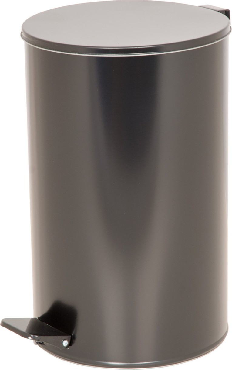 Урна с педалью черный 20 литров купить в Краснодаре Урна с педалью черный 20 литров купить в Краснодаре