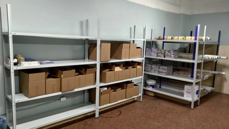 Стеллаж металлический Титан МС-500 2000х1500х400 4 полки купить в Краснодаре Стеллаж металлический Титан МС-500 2000х1500х400 4 полки купить в Краснодаре