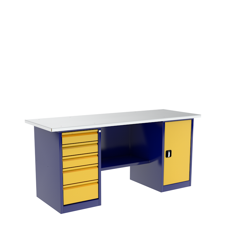 Верстак с тумбой и драйвером ВП-4Т/1,9 купить в Краснодаре