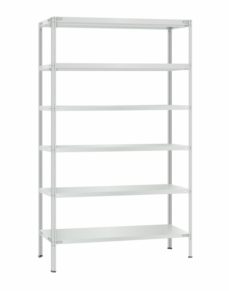 Стеллаж металлический Титан МС-500 3000х1200х400 6 полок купить в Краснодаре Стеллаж металлический Титан МС-500 3000х1200х400 6 полок купить в Краснодаре