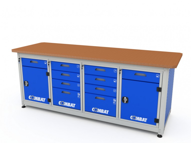 Верстак четырехтумбовый COMBAT 42442.2340 купить в Краснодаре Верстак четырехтумбовый COMBAT 42442.2340 купить в Краснодаре