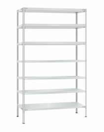 Стеллаж металлический Титан МС-500 3000х1200х400 7 полок Стеллаж металлический Титан МС-500 3000х1200х400 7 полок