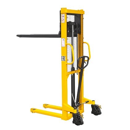 Ручной гидравлический штабелер SDJ 1016 (1000 кг; 1,6 м; фиксированные вилы) SMARTLIFT (SMART) купить в Краснодаре