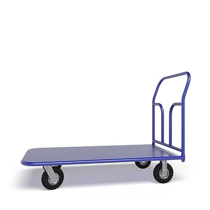 Платформенная тележка ТП 4 (г/п 300 кг, 1200x600 мм, колеса пневматические 270 мм) купить в Краснодаре Платформенная тележка ТП 4 (г/п 300 кг, 1200x600 мм, колеса пневматические 270 мм) купить в Краснодаре