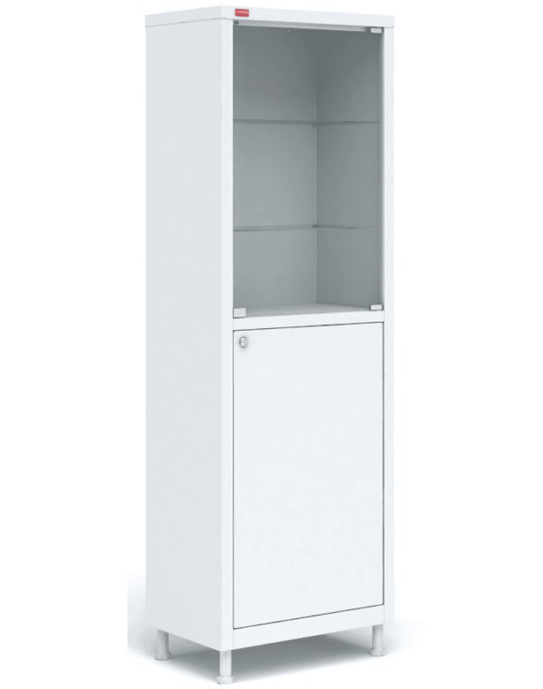 Металлический медицинский шкаф М1 165.57.32 C купить в Краснодаре