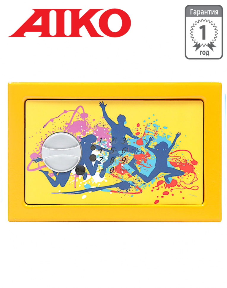 Детский металлический сейф Aiko T-170 EL Dance купить в Краснодаре Детский металлический сейф Aiko T-170 EL Dance купить в Краснодаре