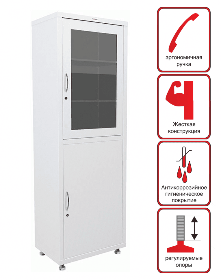 Медицинский шкаф HILFE МД 1 1760 R купить в Краснодаре Медицинский шкаф HILFE МД 1 1760 R купить в Краснодаре