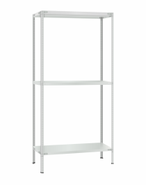 Стеллаж металлический Титан МС-500 2400х1000х300 3 полки Стеллаж металлический Титан МС-500 2400х1000х300 3 полки