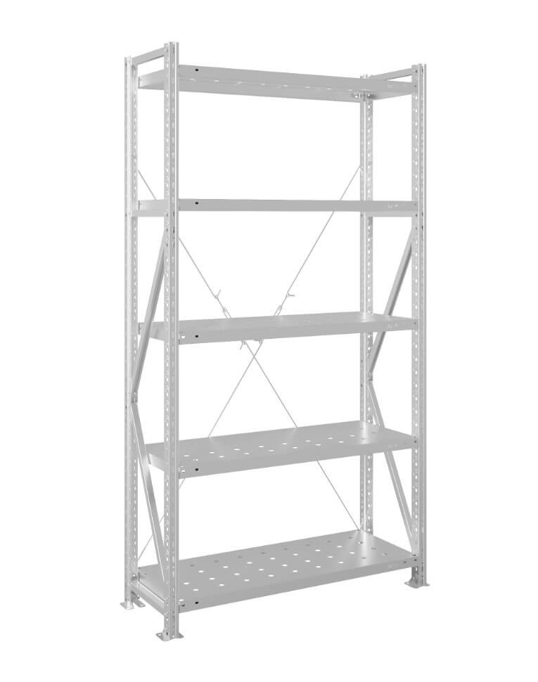 Стеллаж MS U 2000x1500x800 5 полок (200 кг, перф) купить в Краснодаре