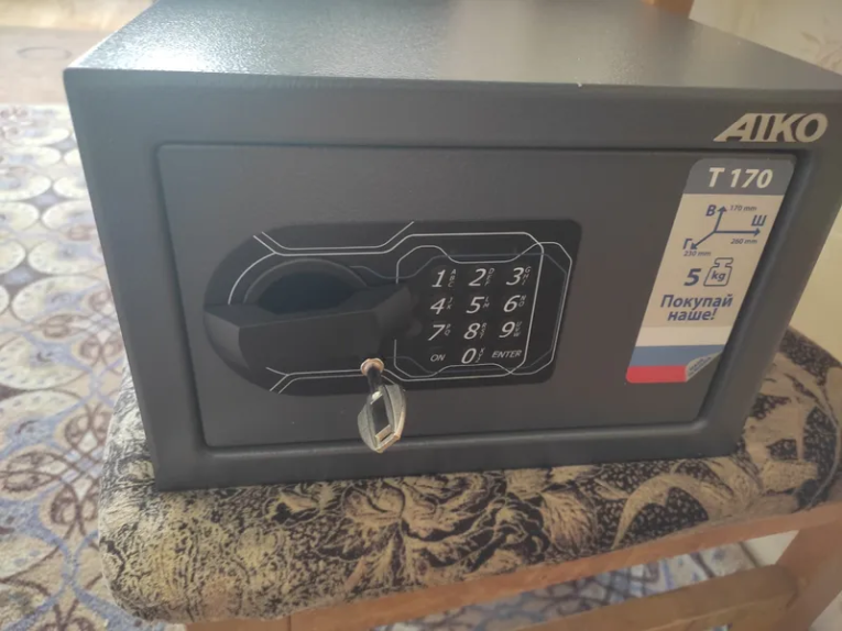Мебельный сейф Aiko Т-170 EL купить в Краснодаре
