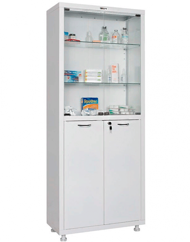 Медицинский шкаф HILFE МД 2 1670/SG купить в Краснодаре