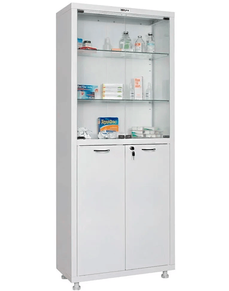 Медицинский шкаф HILFE МД 2 1670/SG купить в Краснодаре