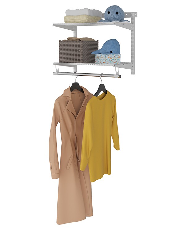 Гардеробная система Практик Home Basic G60S белая купить в Краснодаре Гардеробная система Практик Home Basic G60S белая купить в Краснодаре