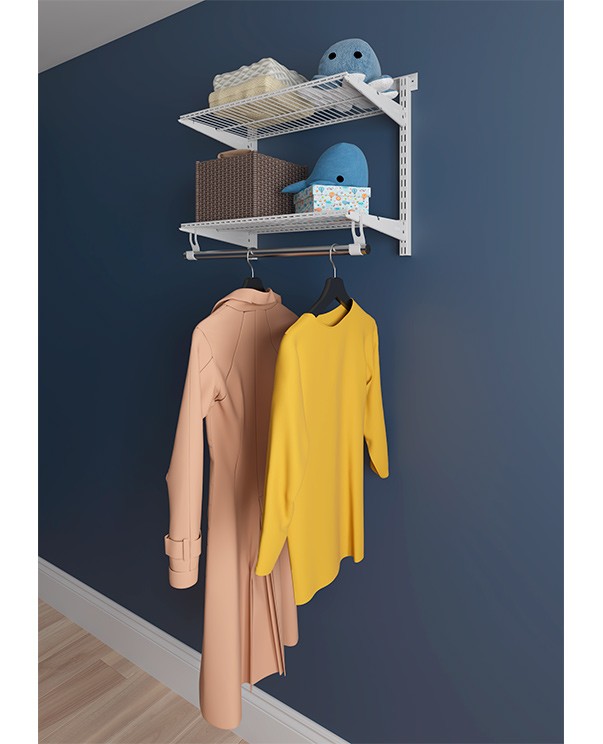 Гардеробная система Практик Home Basic G60S белая купить в Краснодаре Гардеробная система Практик Home Basic G60S белая купить в Краснодаре