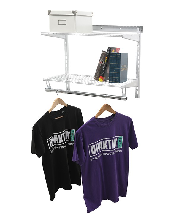 Гардеробная система Практик Home Basic G60S белая купить в Краснодаре Гардеробная система Практик Home Basic G60S белая купить в Краснодаре