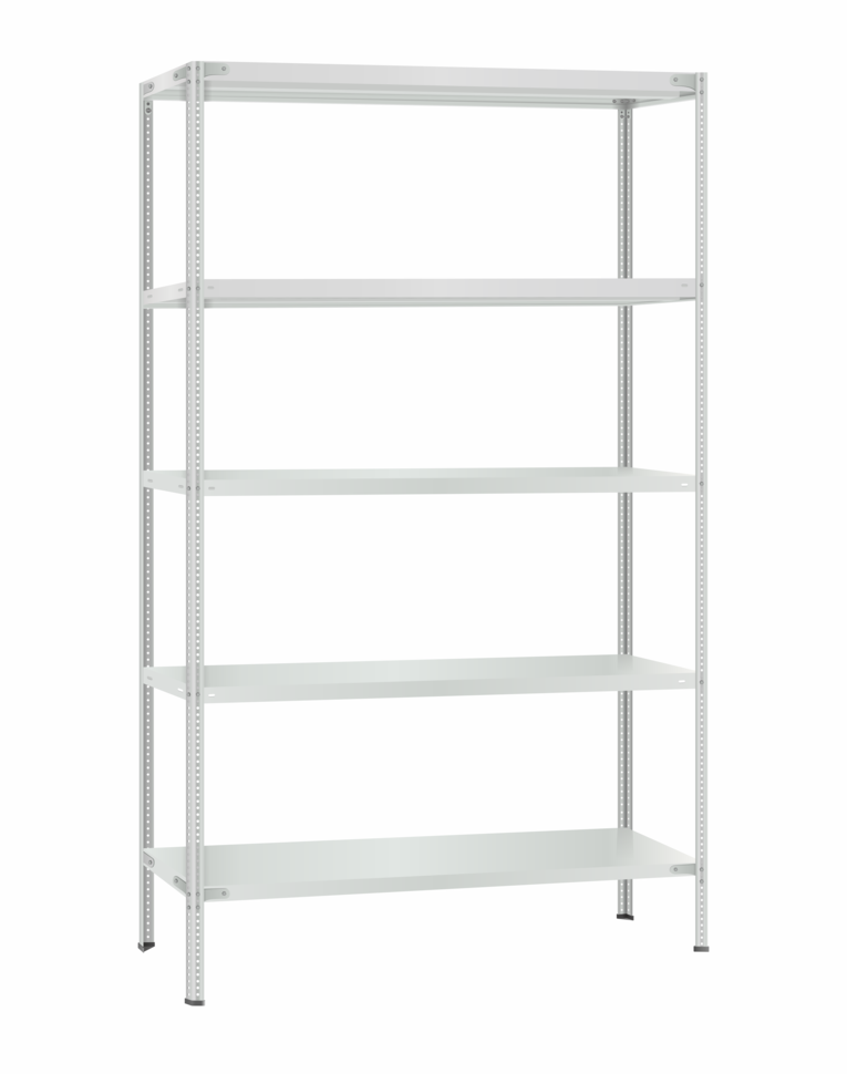 Стеллаж металлический Титан МС-500 2300х1200х400 5 полок купить в Краснодаре Стеллаж металлический Титан МС-500 2300х1200х400 5 полок купить в Краснодаре