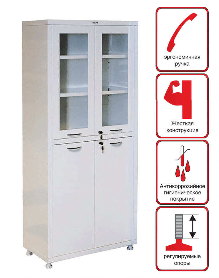Медицинский шкаф HILFE МД 2 1780 R купить в Краснодаре