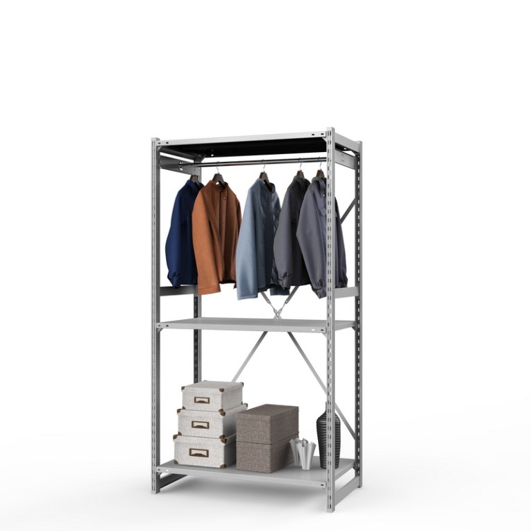 Стеллаж металлический ТСУ Универсал, 2000х1060х600 мм.Штанги: 1шт. Полки: металл усил. 3 шт. купить в Краснодаре