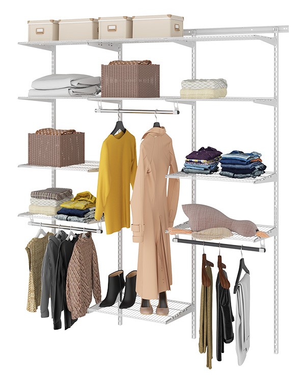 Гардеробная система Практик Home Max G180 белая купить в Краснодаре Гардеробная система Практик Home Max G180 белая купить в Краснодаре