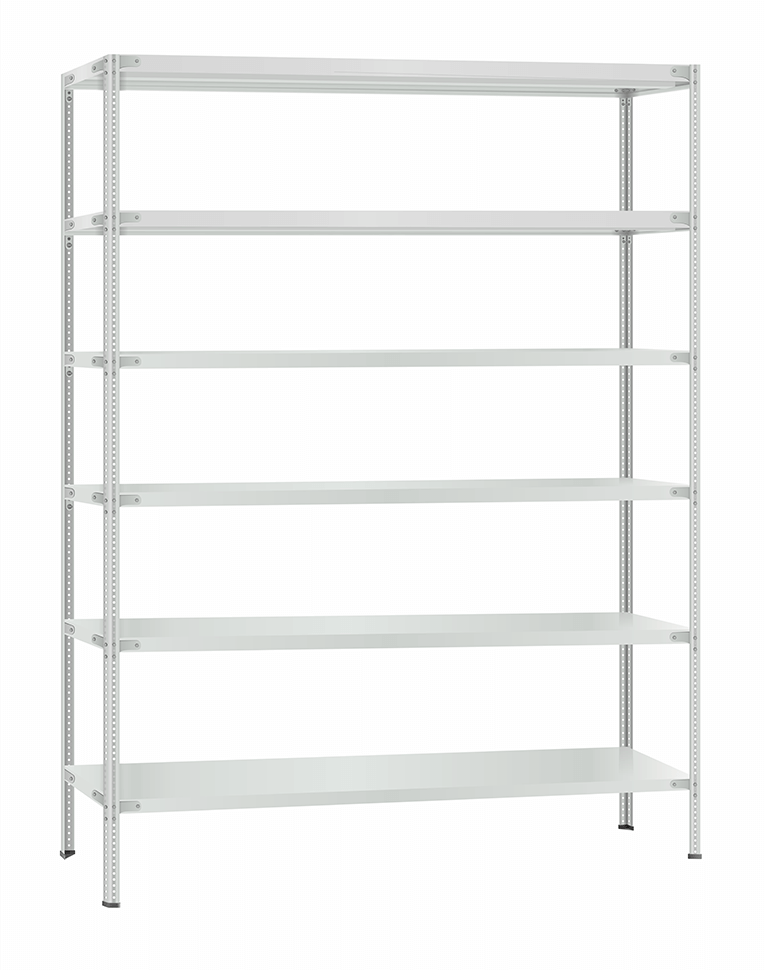 Стеллаж металлический Титан МС-900 2000x1000x300 6 полок купить в Краснодаре Стеллаж металлический Титан МС-900 2000x1000x300 6 полок купить в Краснодаре