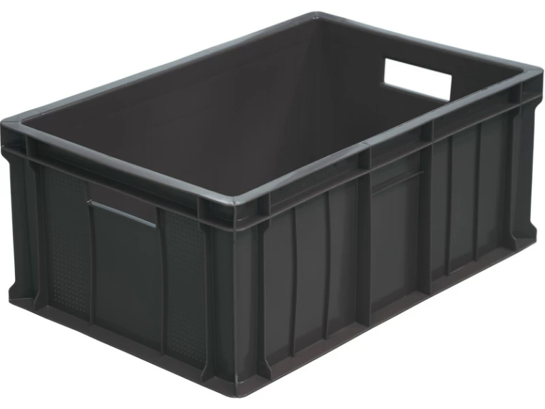 Ящик 600х400х250 сплошной чёрный купить в Краснодаре Ящик 600х400х250 сплошной чёрный купить в Краснодаре