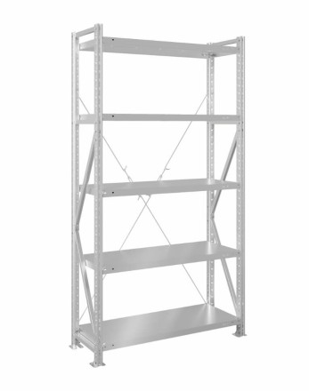 Стеллаж MS U 3000x700x800 5 полок (300 кг, металл) купить в Краснодаре