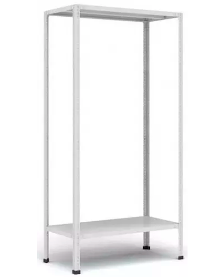 Стеллаж металлический Титан МС-500 1500х1500х300 2 полки купить в Краснодаре Стеллаж металлический Титан МС-500 1500х1500х300 2 полки купить в Краснодаре