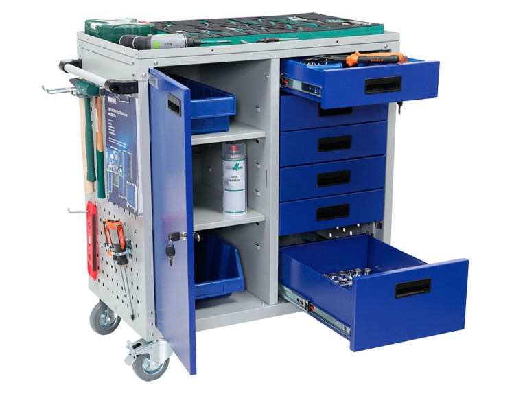 Инструментальная тележка WDS D-6.1 купить в Краснодаре