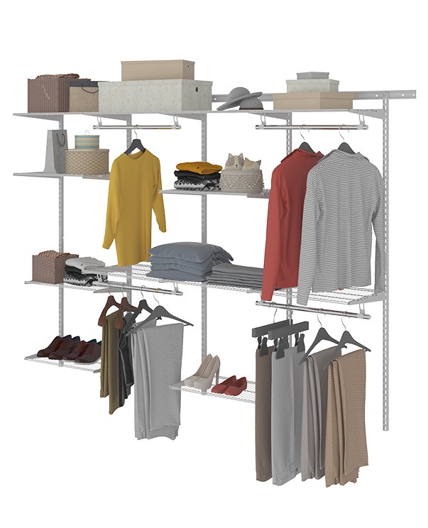 Гардеробная система Практик Home Max G240 белая купить в Краснодаре Гардеробная система Практик Home Max G240 белая купить в Краснодаре