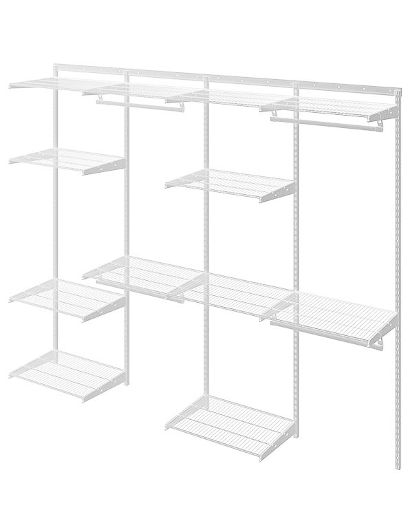 Гардеробная система Практик Home Max G240 белая купить в Краснодаре Гардеробная система Практик Home Max G240 белая купить в Краснодаре