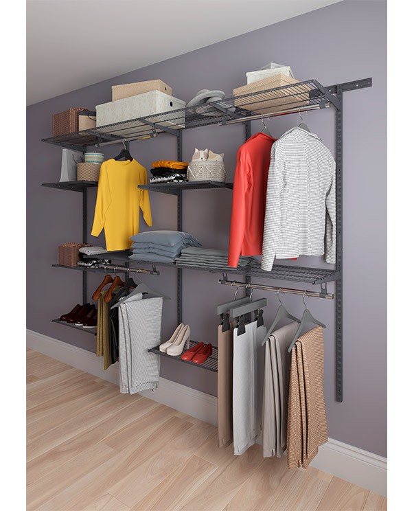 Гардеробная система Практик Home Max G240 графит купить в Краснодаре