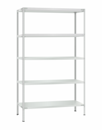 Стеллаж металлический Титан МС-500 2300х1200х500 5 полок Стеллаж металлический Титан МС-500 2300х1200х500 5 полок