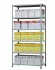 Стеллаж MS Strong 1850х1200х600 6 полок купить в Краснодаре