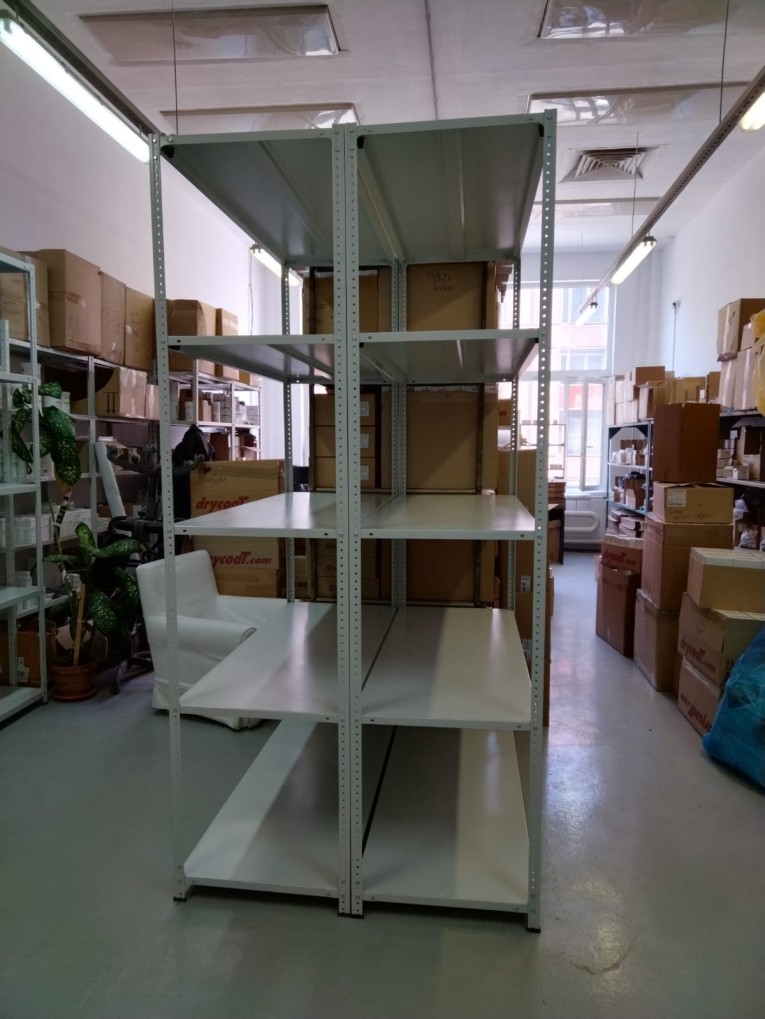 Стеллаж металлический Титан МС-500 2000х1000х600 5 полок купить в Краснодаре Стеллаж металлический Титан МС-500 2000х1000х600 5 полок купить в Краснодаре