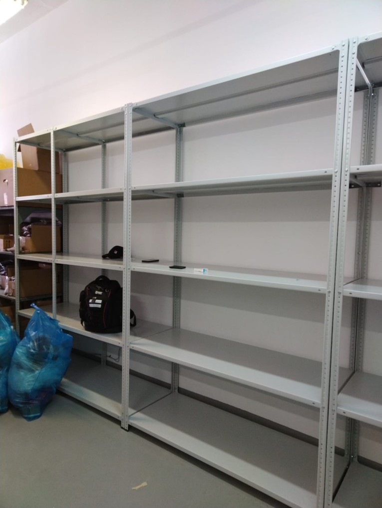 Стеллаж металлический Титан МС-500 2000х1000х600 5 полок купить в Краснодаре Стеллаж металлический Титан МС-500 2000х1000х600 5 полок купить в Краснодаре