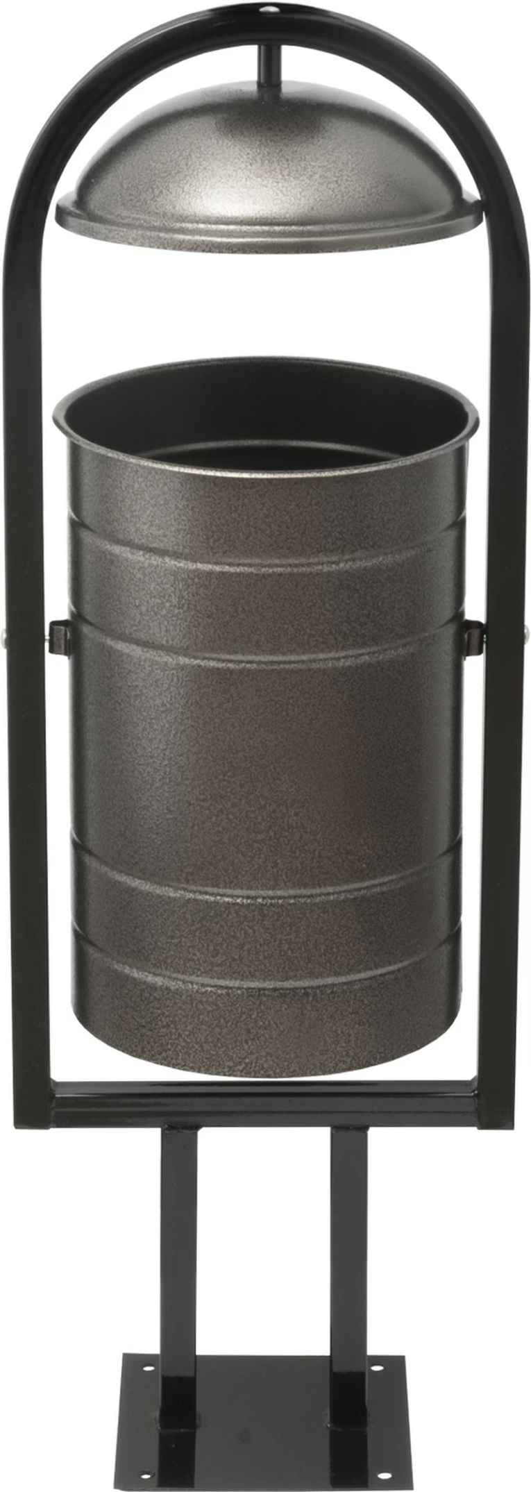 Урна уличная 330х280х980 серебряная купить в Краснодаре Урна уличная 330х280х980 серебряная купить в Краснодаре