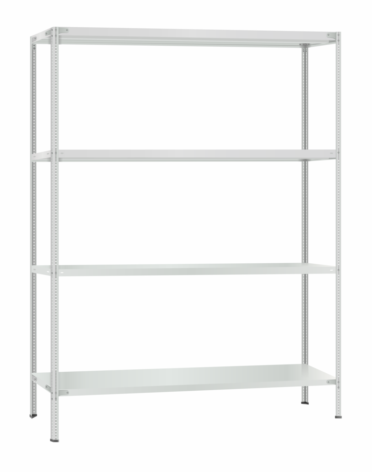 Стеллаж металлический Титан МС-500 3000х1500х300 4 полки купить в Краснодаре Стеллаж металлический Титан МС-500 3000х1500х300 4 полки купить в Краснодаре