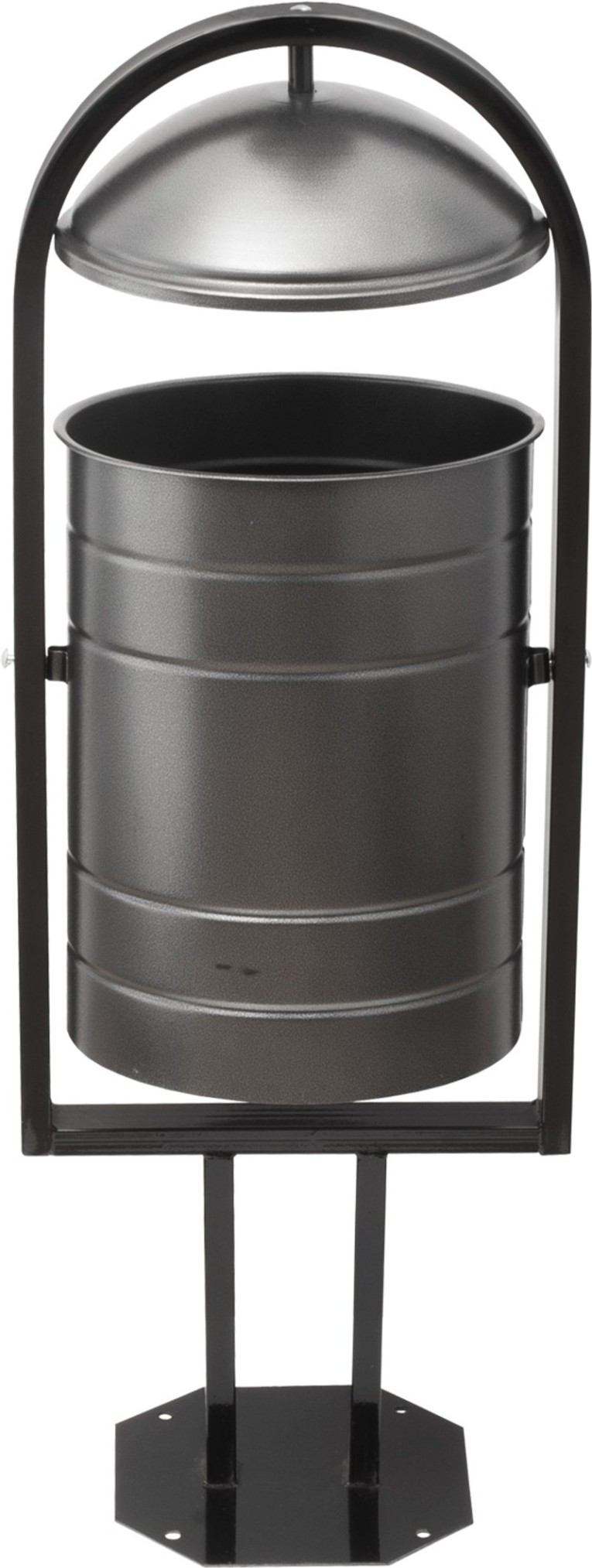 Урна уличная 370х300х1000 серебряная купить в Краснодаре Урна уличная 370х300х1000 серебряная купить в Краснодаре