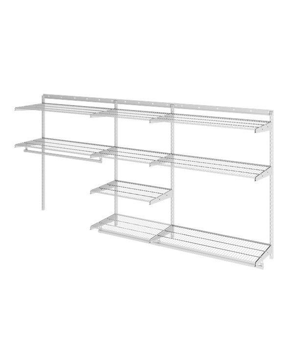 Гардеробная система Практик Home Optima G240 белая купить в Краснодаре Гардеробная система Практик Home Optima G240 белая купить в Краснодаре