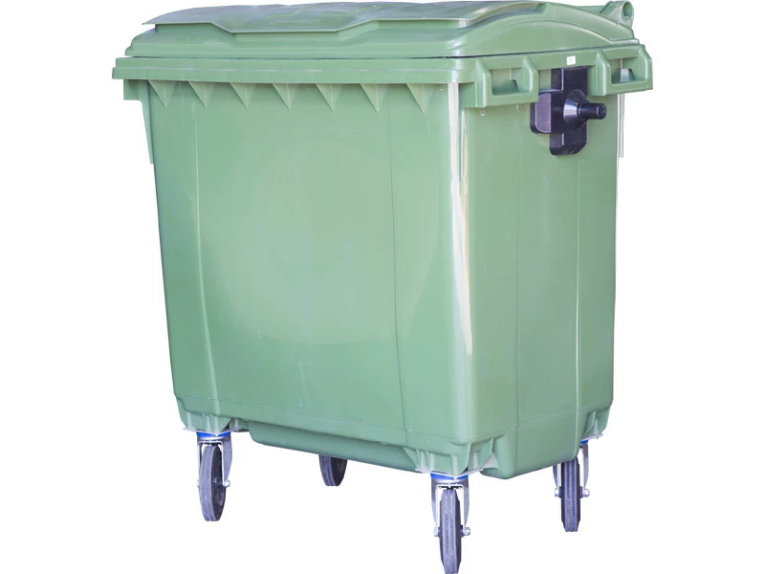 Мусорный контейнер 770л. зелёный купить в Краснодаре Мусорный контейнер 770л. зелёный купить в Краснодаре