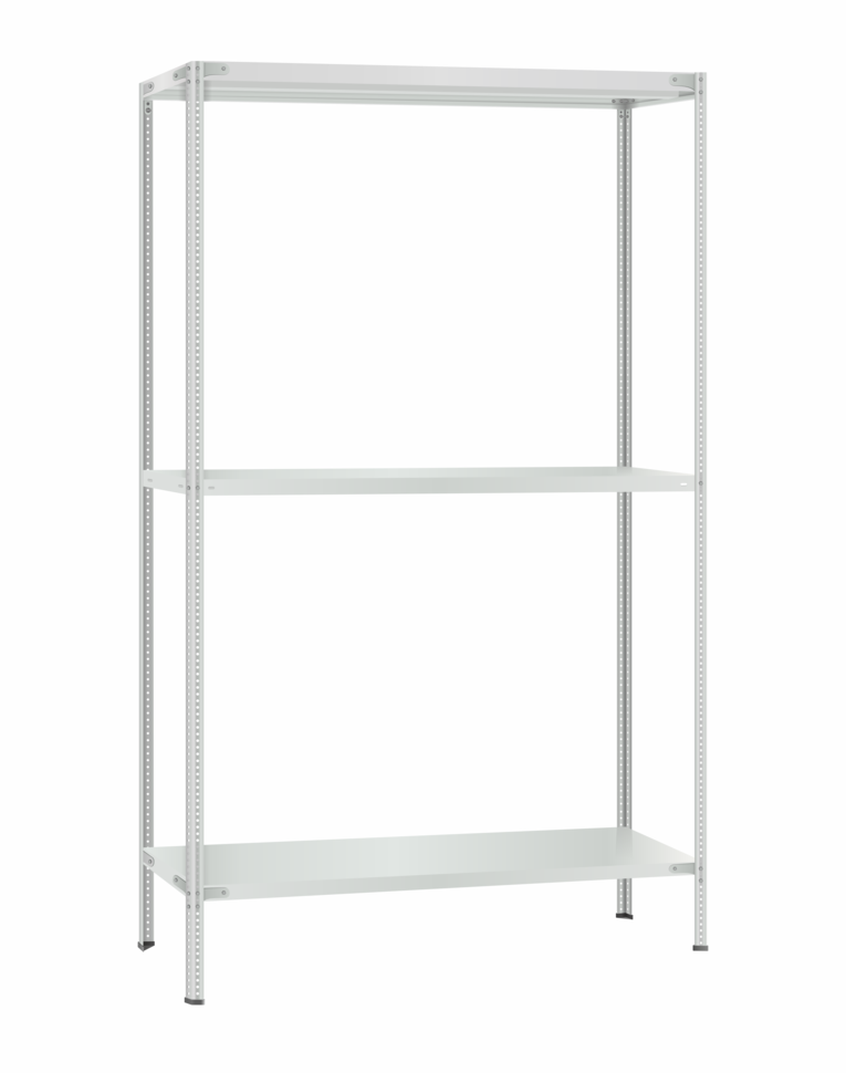 Стеллаж металлический Титан МС-500 2300х1200х600 3 полки купить в Краснодаре