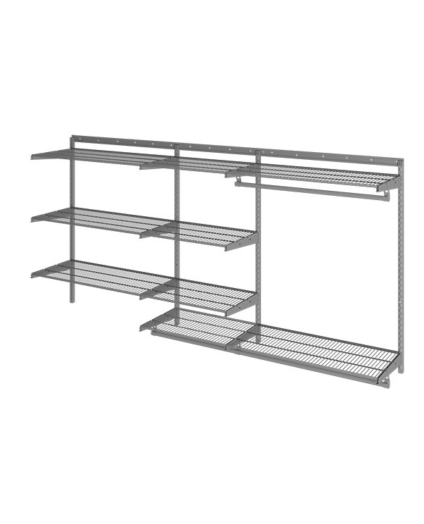 Гардеробная система Практик Home Optima G240 графит купить в Краснодаре