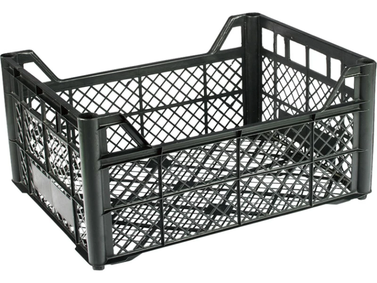 Ящик 400х300х185 сетка ромб чёрный купить в Краснодаре