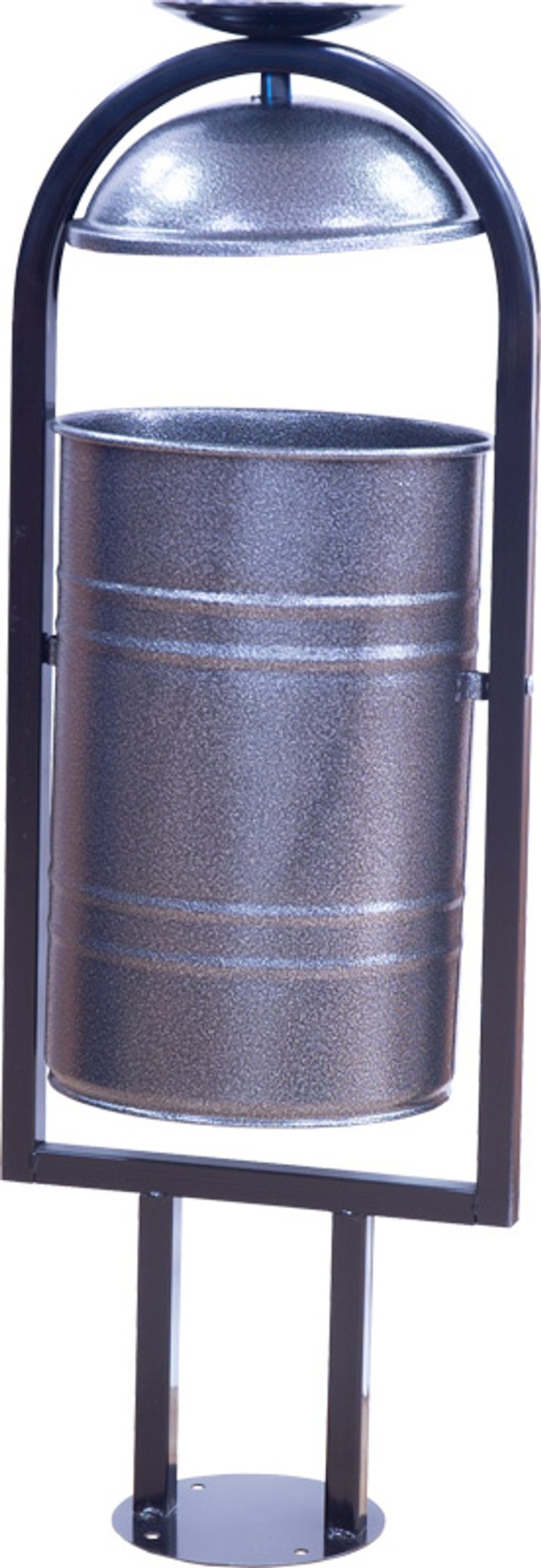 Урна металлическая с пепельницей 1050х370х300 мм серый антик купить в Краснодаре Урна металлическая с пепельницей 1050х370х300 мм серый антик купить в Краснодаре