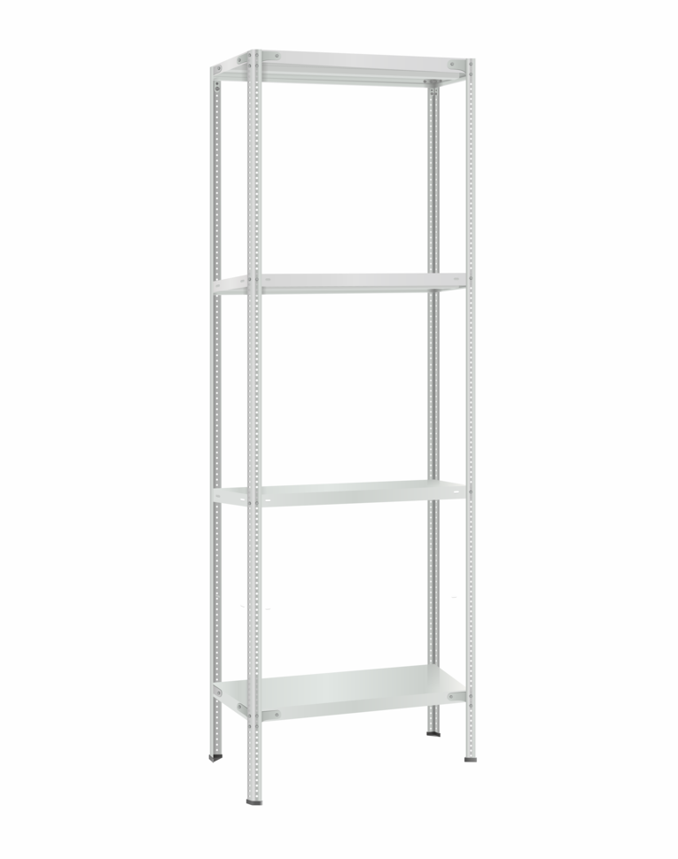 Стеллаж металлический Титан МС-500 2300х700х300 4 полки купить в Краснодаре