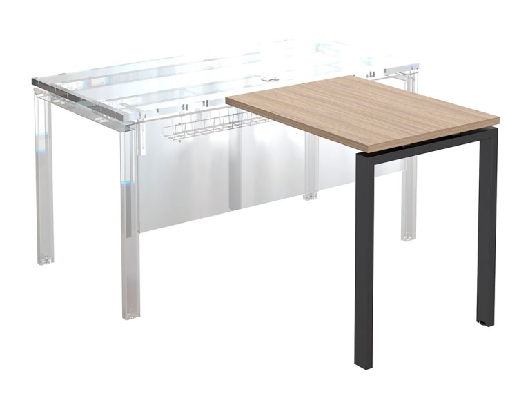 Брифинг-приставка NT 80 вяз натуральный/антрацит купить в Краснодаре