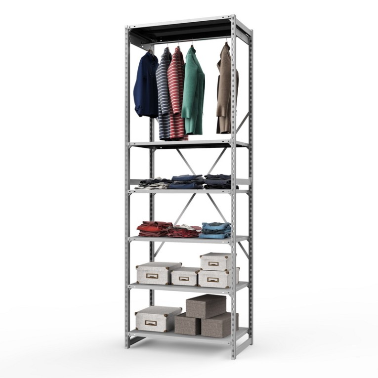 Стеллаж металлический ТСУ Универсал, 3000х1060х500 мм.Штанги: 1шт. Полки: металл 6 шт. купить в Краснодаре Стеллаж металлический ТСУ Универсал, 3000х1060х500 мм.Штанги: 1шт. Полки: металл 6 шт. купить в Краснодаре