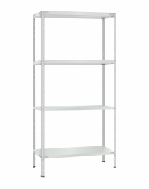 Стеллаж металлический Титан МС-500 2400х1000х600 4 полки Стеллаж металлический Титан МС-500 2400х1000х600 4 полки